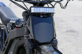 Flow Carbon Front Number Plate